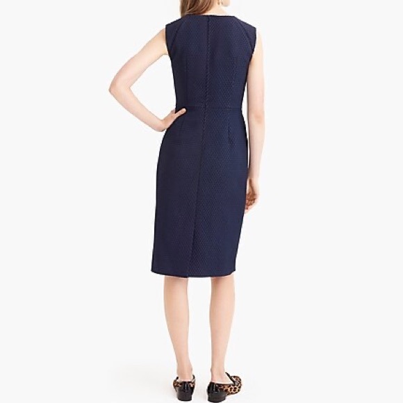 J. Crew Navy Portfolio Dress - Picture 5 of 6